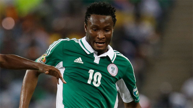 John Obi Mikel is Nigeria’s most distinguished player (162 matches for Chelsea in the Premier League) and incredibly is only 26 years of age. Mikel is relied far more for offence for country than club, but he is still one of the world’s best defensive midfielders.  (AP/Armando Franca)