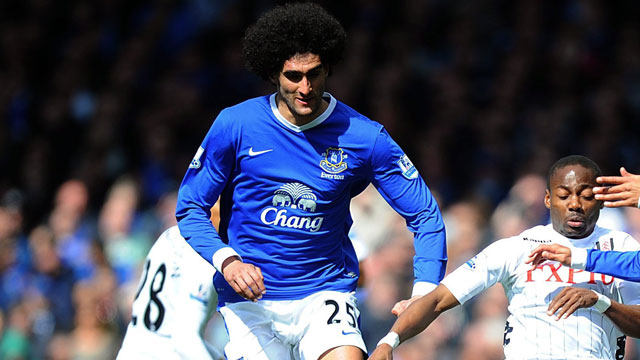 Marouane Fellaini of Everton may be one of the Premier League’s most underrated players. The Belgium international can play all around the midfield, but thrives the most as a defensive midfielder, possessing an on-field presence almost as big as the afro-style hair-do he often wears. Fellaini drew negative attention to himself when he was banned for three matches last December for head butting Stoke’s Ryan Shawcross, but at six-foot-4.5, he is a tremendous threat in the air and he is quickly becoming the face of the Liverpool club (if he isn’t already) (AP/Martin Rickett) 