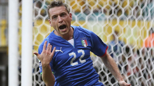 Emanuele Giaccherini, Sunderland’s recent transfer from Juventus in Serie A, is one of the more unique players in the world. At five-foot-six, the Italian does not possess other-worldly talent, or speed, or strength, yet he thrives due to his versatility to play almost anywhere in the midfield. His intensity and work rate not only earned him a spot on Italy’s 2013 Confederations Cup team, but made him one of the Azzuri’s key players – all in spite of massive criticism towards Italy manager Cesare Prandelli for including him in the first place. The 28-year-old understands attacking space and for the supporters of blue-collar underdogs, Giaccherini appears to be a potential fan-favourite. (AP/Antonio Calanni)