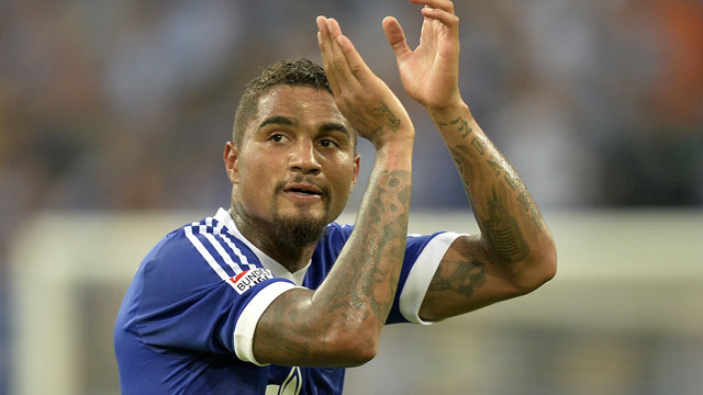 Kevin-Prince Boateng has already scored in his short career at Schalke since coming over in the transfer window from AC Milan. The German-born Ghana international midfielder plays a tough, speedy game from box-to-box and has the strange distinction of facing his own brother (Jerome, who plays for Germany) at the World Cup (AP/Martin Meissner)