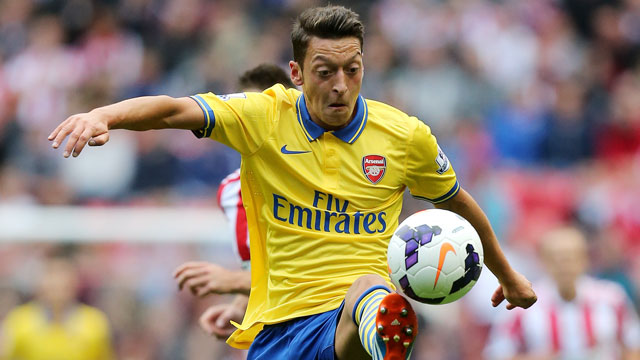 Mesut Ozil had a strong debut in Arsenal colours on the weekend and the German star looks to be a brilliant add after all the outrage from a quiet off-season for Arsene Wenger. He’s a silky smooth, creative midfielder with composure and outstanding vision – and he’s still only 24 (AP/Matthias Schrader)