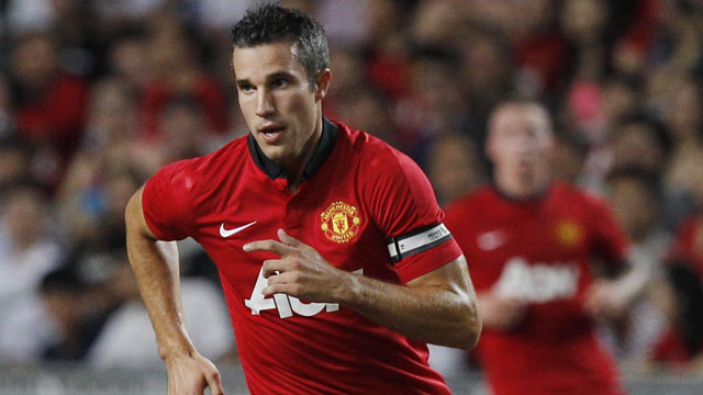 Manchester United’s Robin van Persie ranks among the top pure finishers in the world, but the Netherlands international is also comfortable creating. Whenever the Red Devils need a goal, RVP always seems to be front and centre (AP/Kin Cheung)