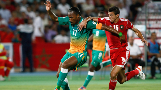 Didier Drogba — Ivory Coast: The face of football in the Ivory Coast, superstar striker Didier Drogba leads his country into its third straight World Cup. Despite being 35, Drogba is still a difference-maker on the pitch, and is the driving force behind Les Elephants.  (Abdeljalil Bounhar/AP)