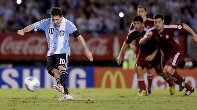 Lionel Messi – Argentina: Hailed by many as the best footballer on the planet, Messi has captured virtually every honour in the soccer world but has yet to propel Argentina past the quarter-finals of a World Cup. This may be his best chance to win it all. (Natacha Pisarenko/AP)