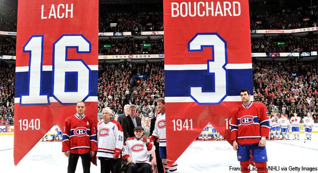 Retired Habs numbers
