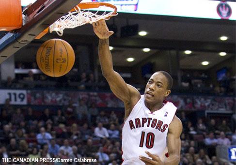 Raps capitalize off Durant-less Thunder