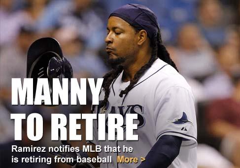 Manny Ramirez Abruptly Retires