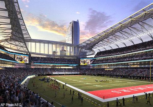 L.A. council approves tentative deal for stadium