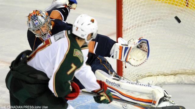 Cullen scores OT winner as Wild shock Oilers