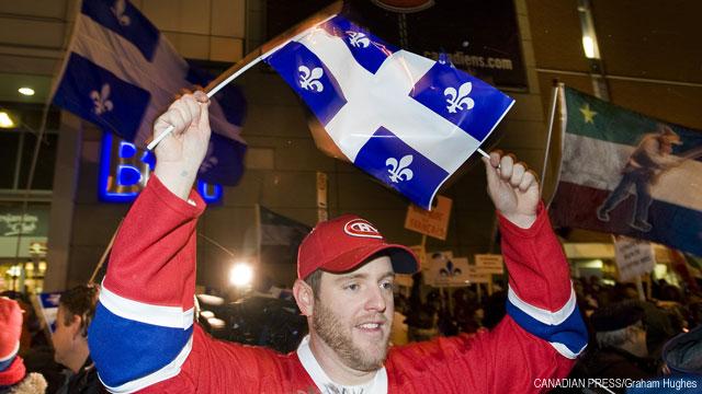 Habs Riots Protesters call for Habs to be more French