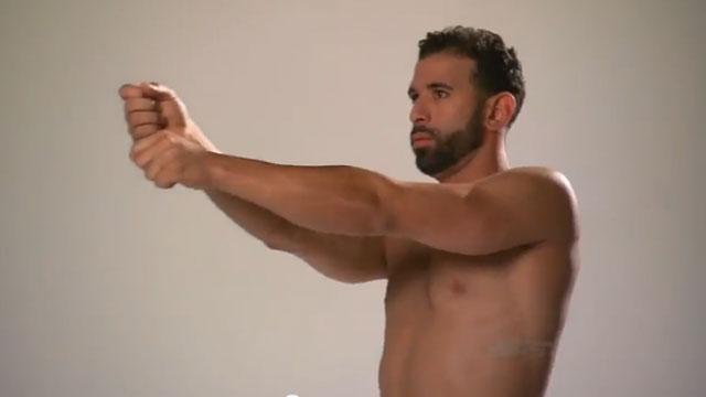Bautista strips down in Body Issue video