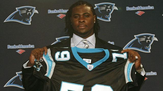 Panthers terminate contract of OT Otah