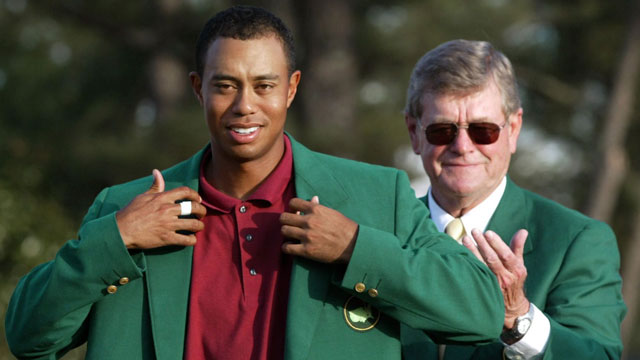 2002: Tiger Woods of the United States. (AP/Doug Mills)