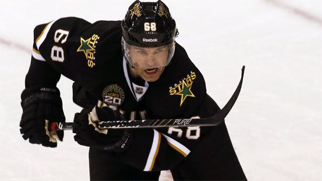 BRUINS: Boston acquires Jaromie Jagr from the Dallas Stars to spark offense