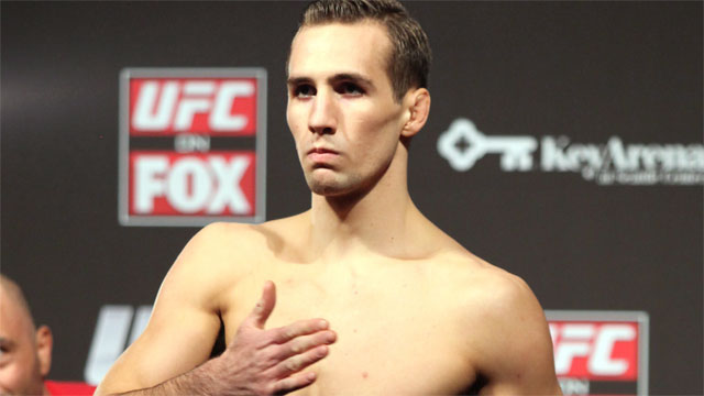 Ufc Rookie Rory Macdonald MacDonald ready to step into cage in Seattle