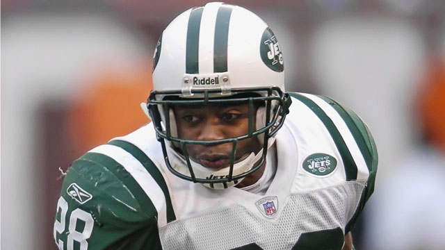 New York Jets' running back Curtis Martin dominates, leading the NFL in rushing yards. (AP/Mark Duncan)