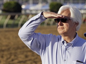 Hall of Fame trainer Bob Baffert. (Garry Jones/AP)