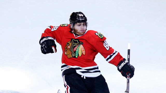 Chicago Blackhawks Toews, Shaw Road White Jerseys (In Stock Blowout)