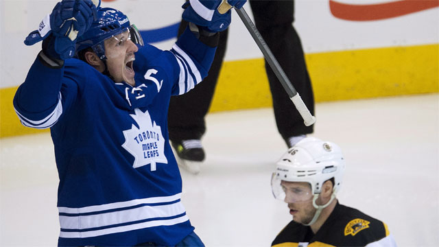 Bruins captain Zdeno Chara makes history with winning goal against Maple  Leafs