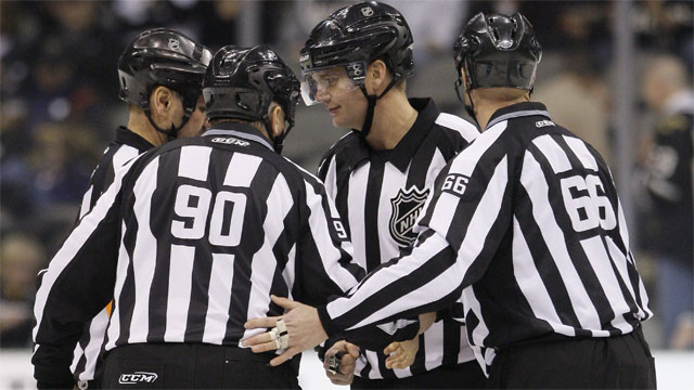 NHL: Refs under fire in playoffs 