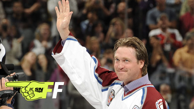 patrick roy jersey retirement