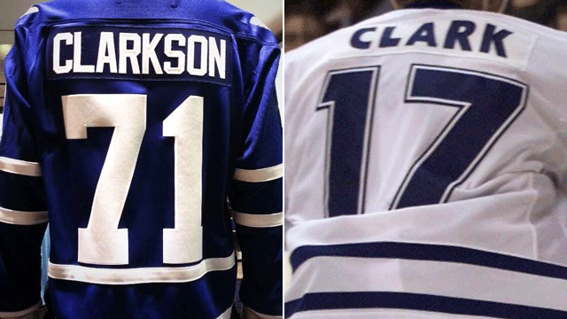 Leafs' Clarkson flips hero Clark's 