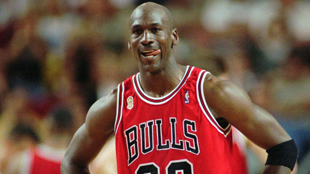 Michael Jordan made his comeback to the NBA in 1996 after playing baseball and then released a movie about it called Space Jam (AP/Beth A. Keiser)