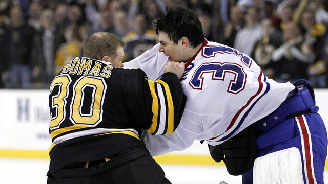 Goalies gone wild: Looking back at the most memorable NHL goalie fights
