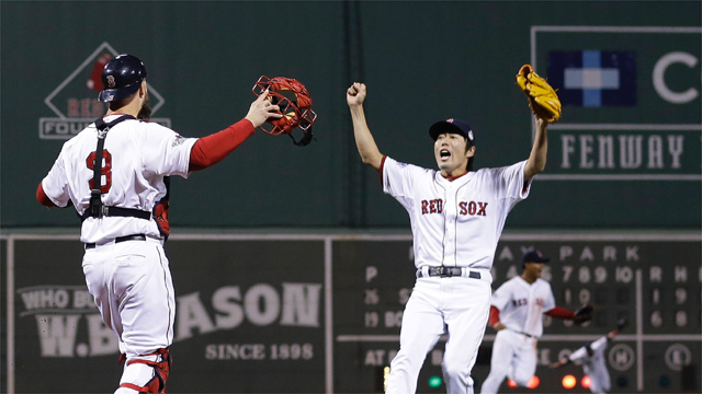 Red Sox's Uehara, Tazawa visit US Ambassador