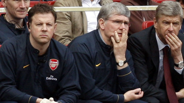 Arsenal coach Rice in hospital with cancer