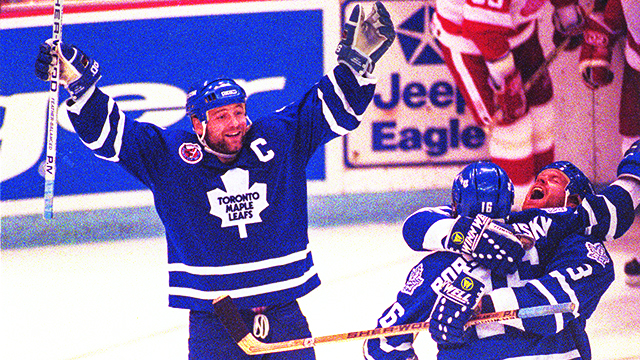 Leafs great Wendel Clark reveals why he didn't fight the Red Wings