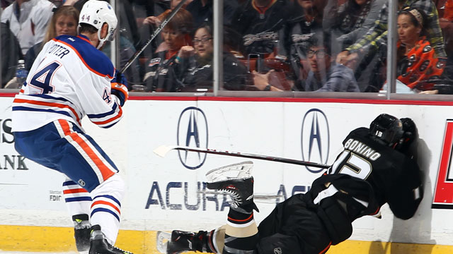 Oilers' Corey Potter suspended for two games