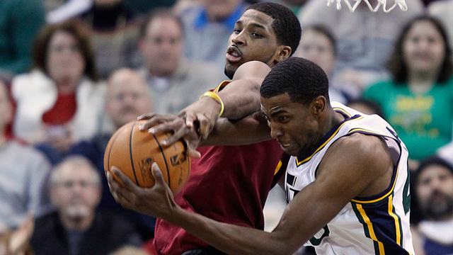 Around the NBA: Kyrie Irving stars, Luol Deng debuts in Cavs' win