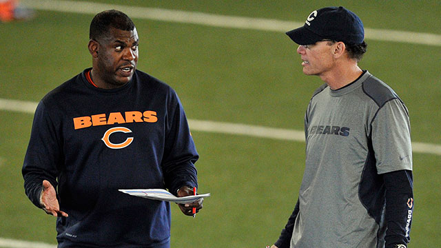 Bears fire 2 defence coaches, bring Tucker back