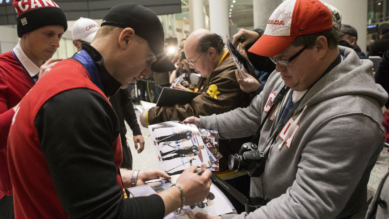 Olympic gold medalist Jacobs feted at Brier