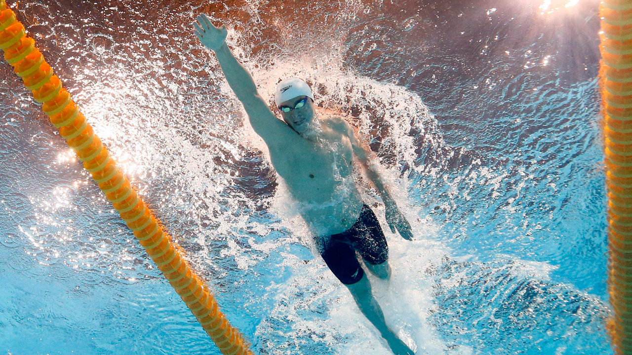 Sun Yang, pictured above. (David J. Phillip/AP)