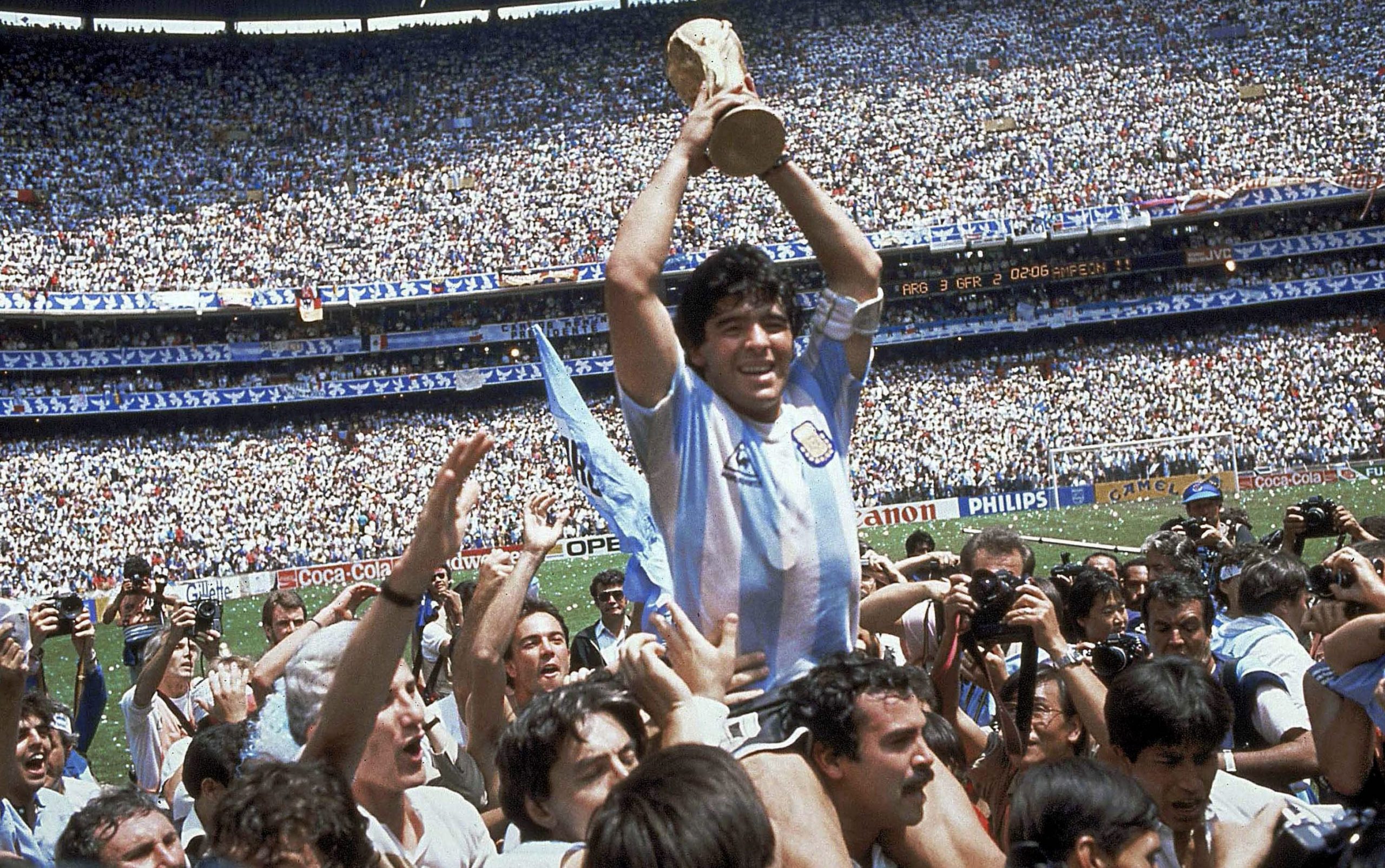 The details and imperfections in Diego Maradona's 1986 World Cup