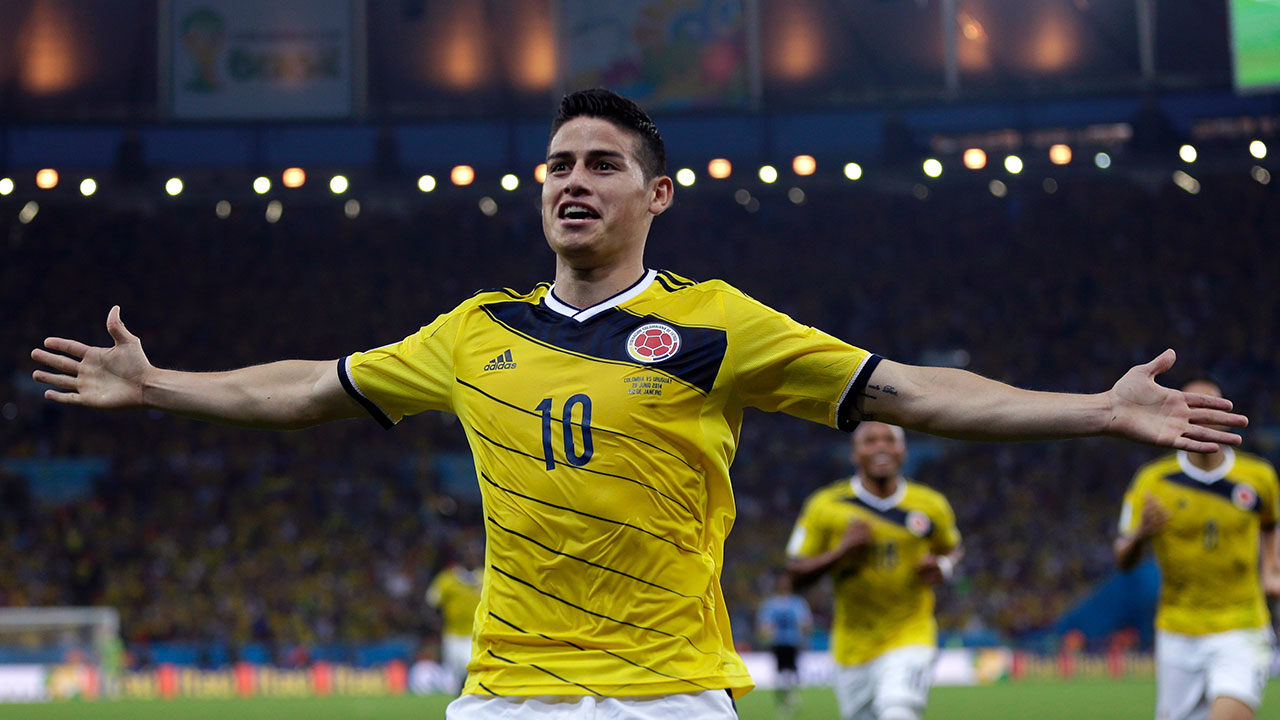 colombia james rodriguez jersey