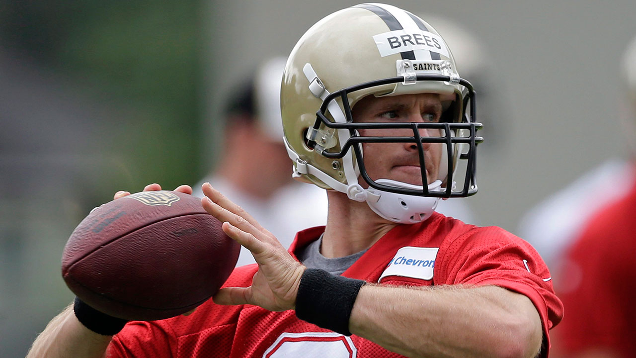 Saints Qb Brees Sidelined With Strained Oblique