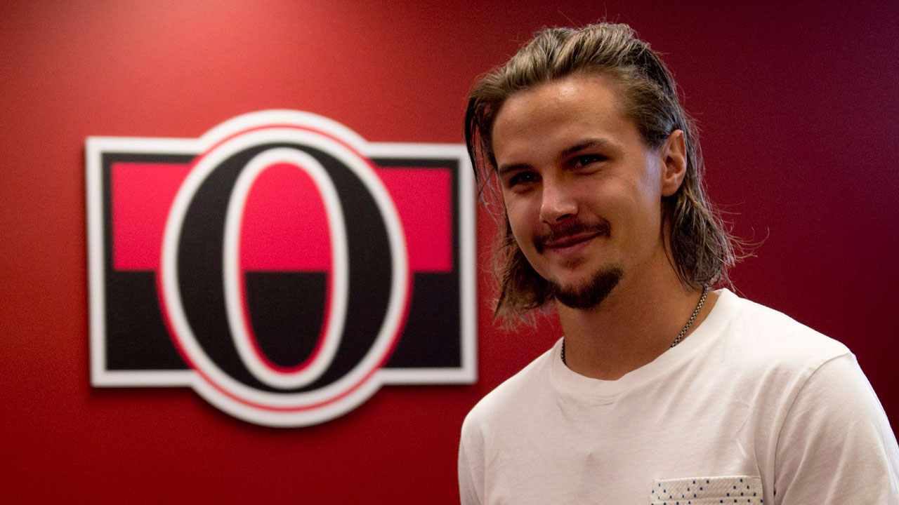 Erik Karlsson during his time with the Ottawa Senators. (Adrian Wyld/CP)