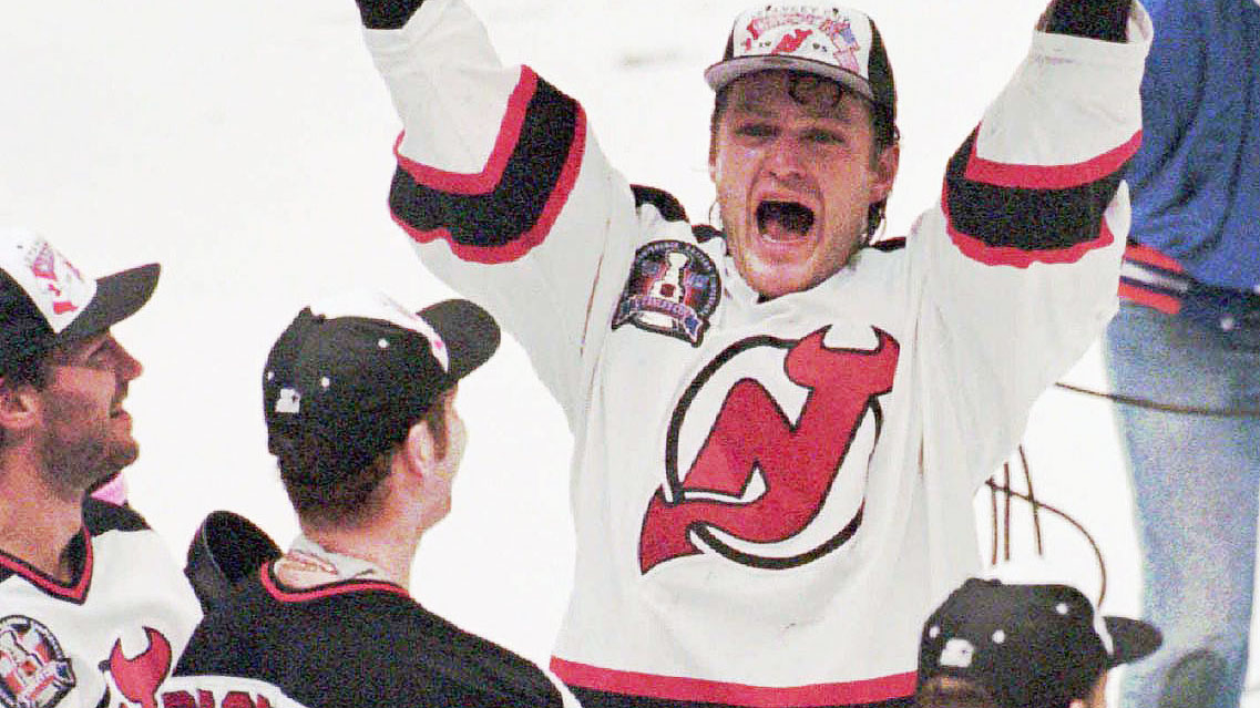 NJ Devils 1995 Stanley Cup Champions Banner Raising Program