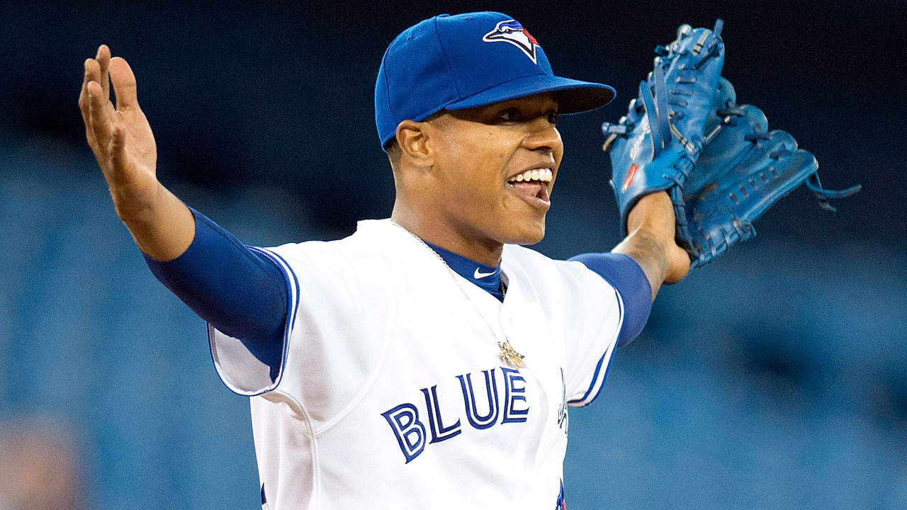 Blue Jays' Stroman riding sinker to new heights