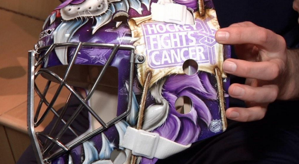 Capitals' goalies fight cancer with new masks