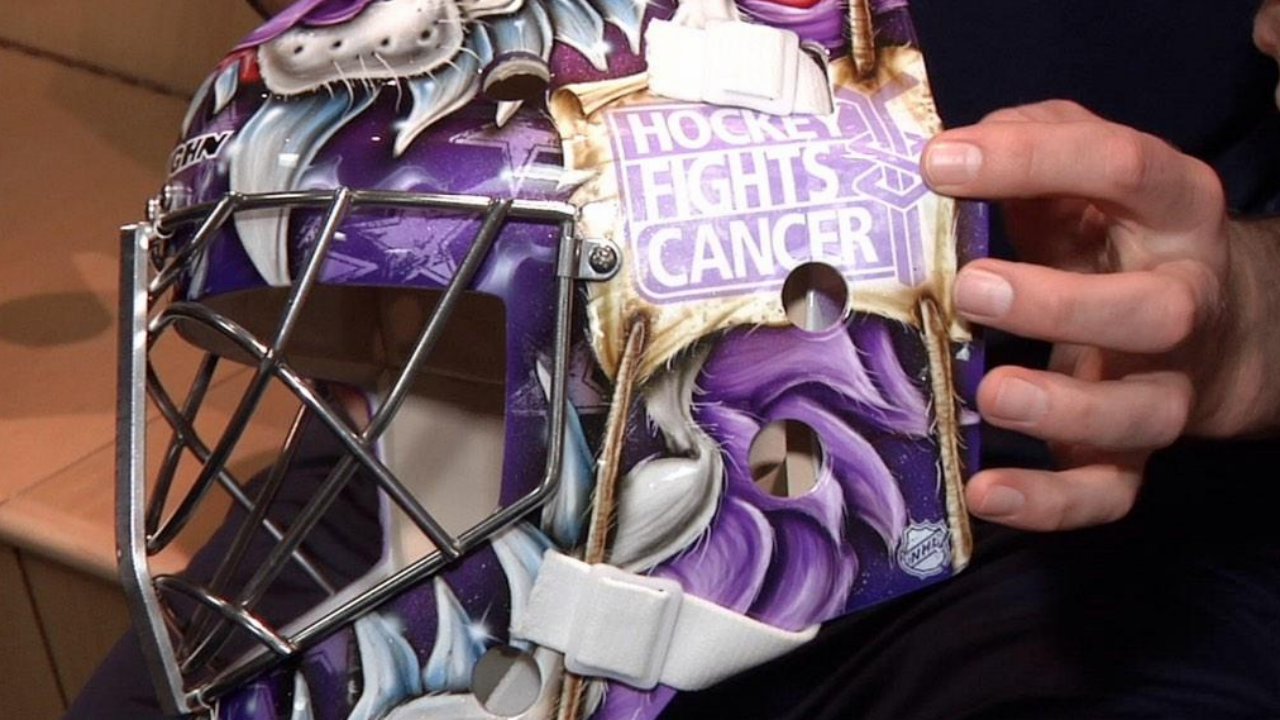 Capitals’ goalies fight cancer with new masks