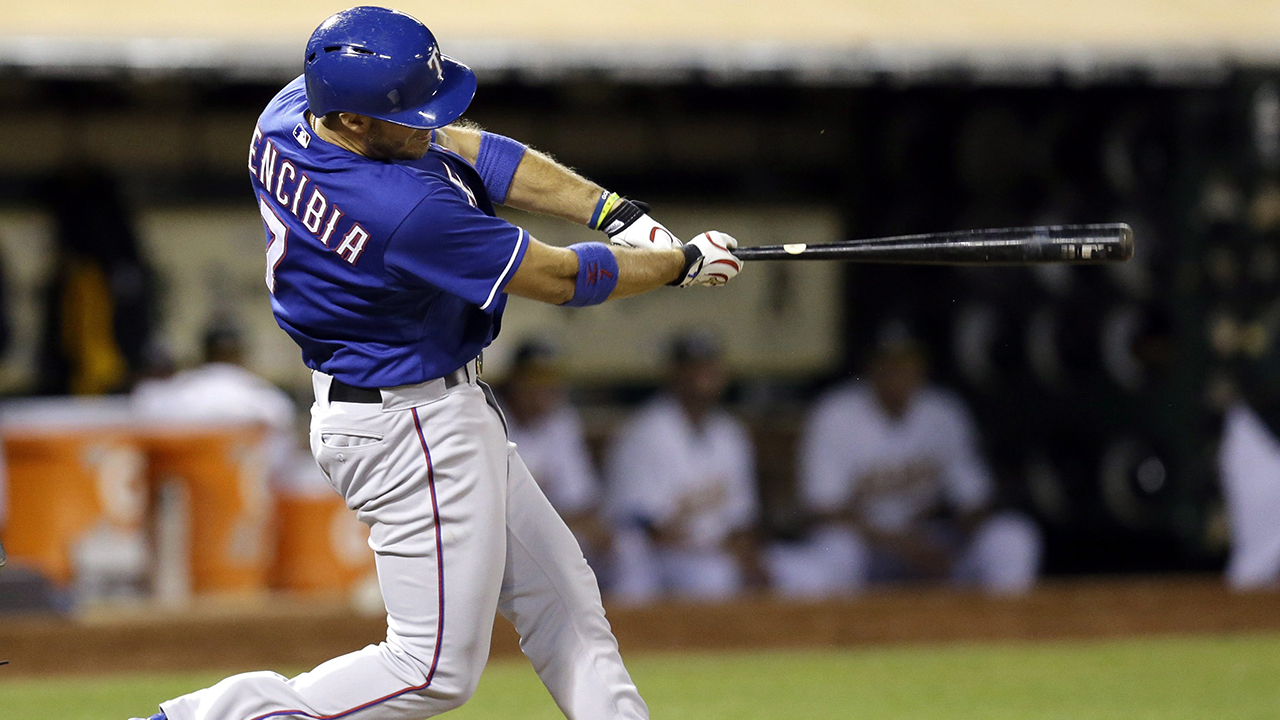 Rangers outright Arencibia, Kouzmanoff to Triple-A