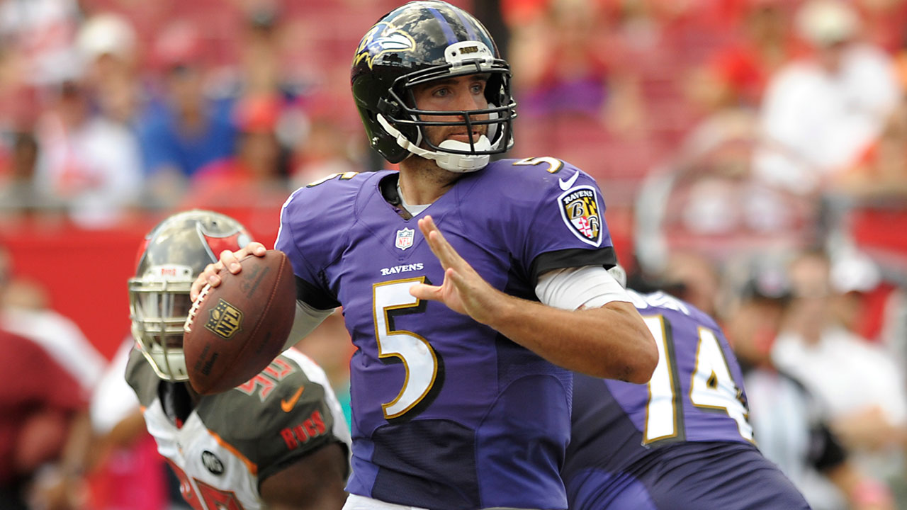 Joe-Flacco;-James-Franco;-Baltimore-Ravens