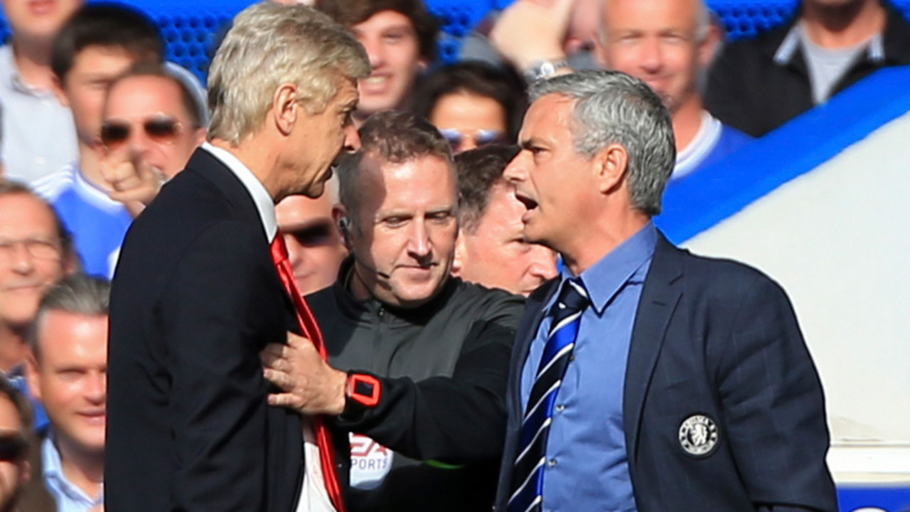 Arsene-Wenger;-Jose-Mourinho