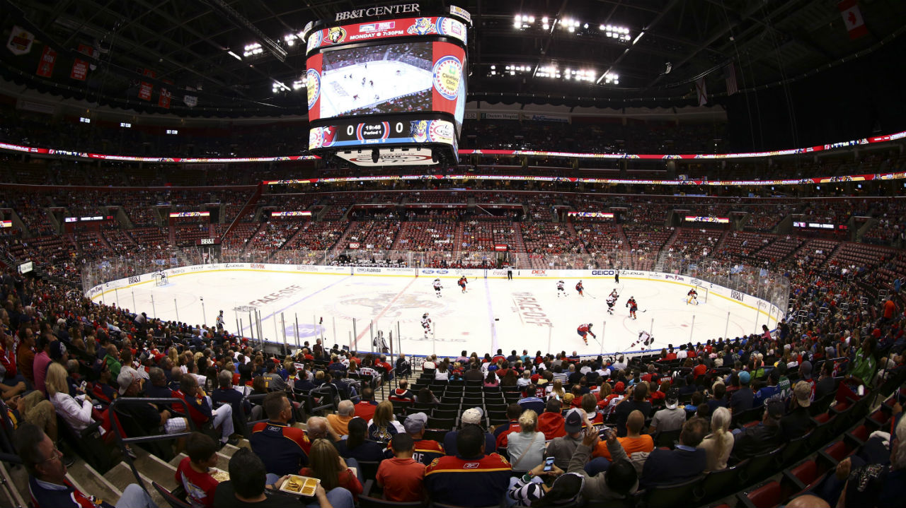 The Florida Panthers' BB&T Center. (J. Pat Carter/AP)