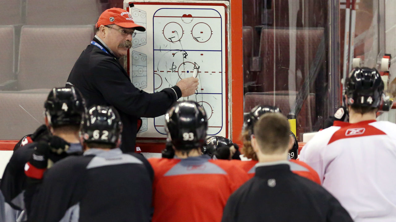 New Maple Leafs assistant coach Paul MacLean. (Fred Chartrand/CP)