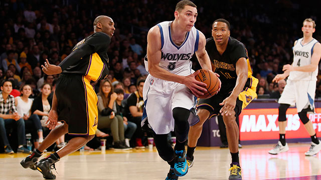 Timberwolves take UCLA's Zach LaVine with 13th pick of NBA draft